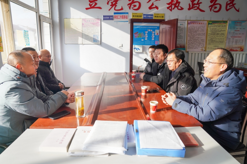 我院下沉駐村工作隊進駐涿鹿縣礬山鎮四堡村