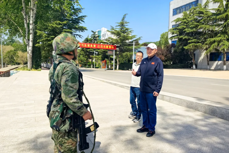 學院領導赴山東部隊回訪慰問我院2024年春季入伍新兵