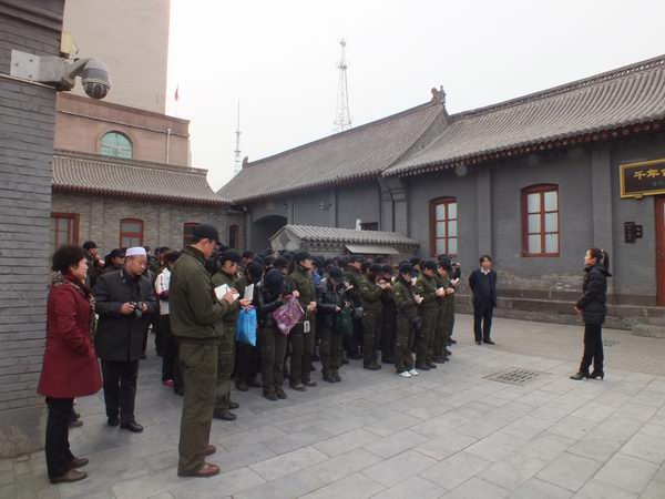 學(xué)院組織新疆培養(yǎng)班學(xué)員赴宣化考察參觀