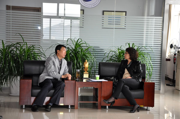 張家口市委統戰部副部長田杰到我院調研