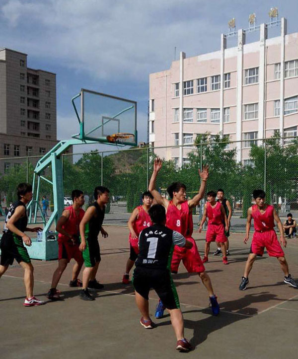 我院大學生男子籃球賽落下帷幕