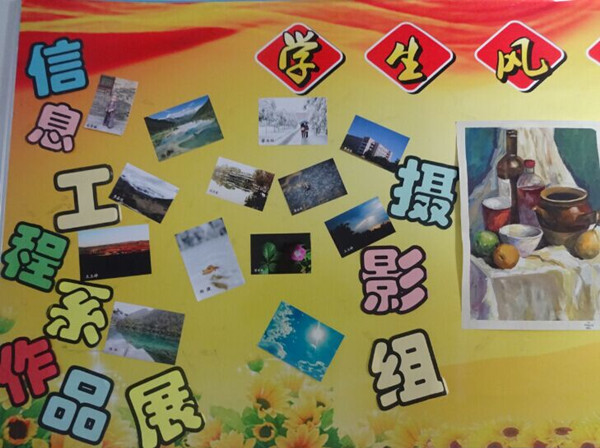 信息工程系舉辦“我的大學我的愛”書畫與攝影比賽