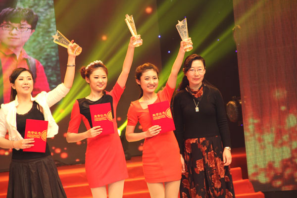 我院教師馮雪榮獲“張家口市申奧之星英語選拔大賽”第一名