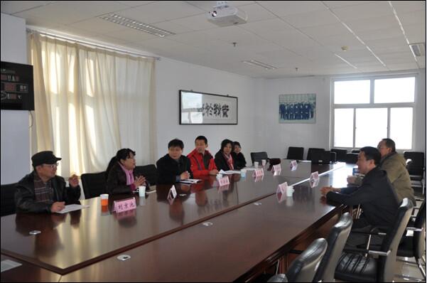省教科文衛體工會領導來我院檢查工作