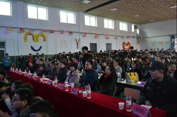 土木、信息、經管三系聯手舉辦迎新年聯歡晚會