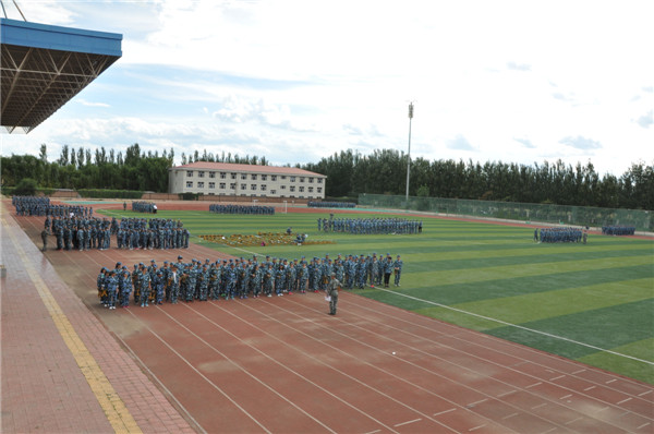 圖說軍訓：2016級新生軍訓進行時