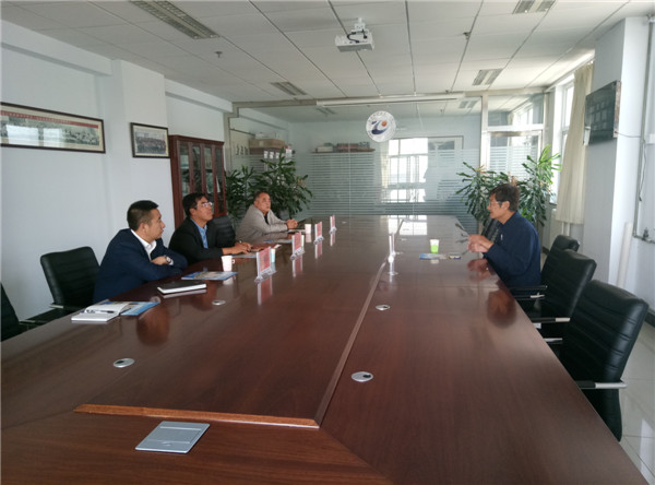 唐山市金橋中等專業學校領導到我院參觀交流