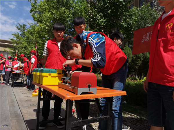 電氣工程系開展志愿服務進社區活動