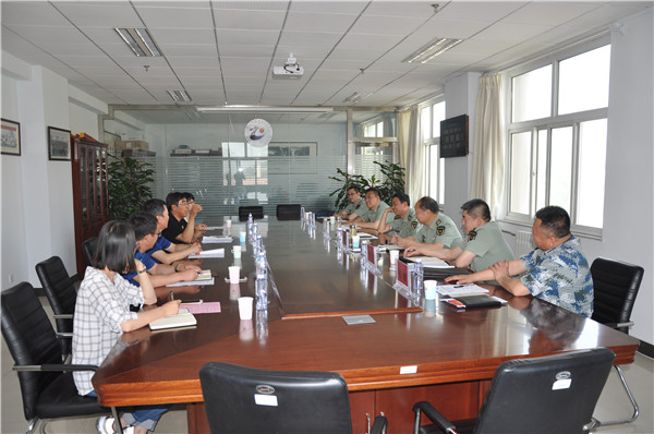 張家口軍分區領導蒞臨我院指導征兵工作