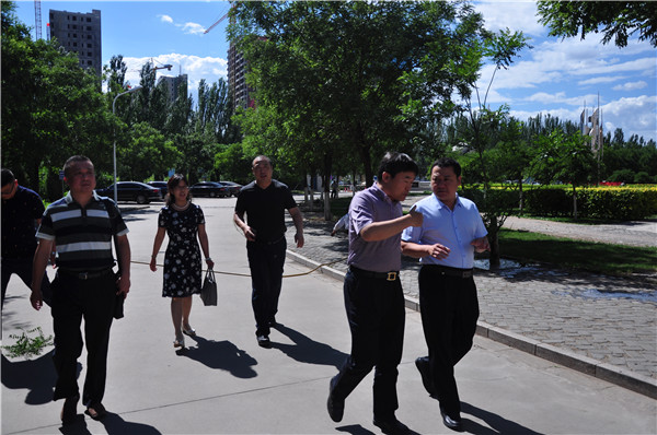 秦皇島撫寧職教中心領導來我院參觀交流