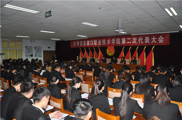 共青團張家口職業技術學院第二次代表大會召開