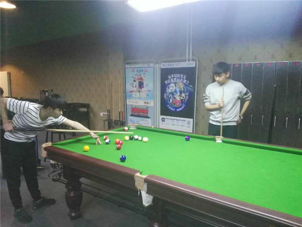 電氣工程系舉辦首屆臺球友誼賽