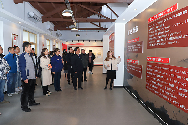 黨委書記馮印濤赴河北燕興機械有限公司參觀考察