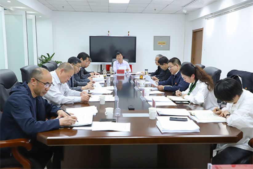 黨委書記馮印濤就深入推進黨史學習教育開展，營造學院濃厚學習氛圍提出四點要求