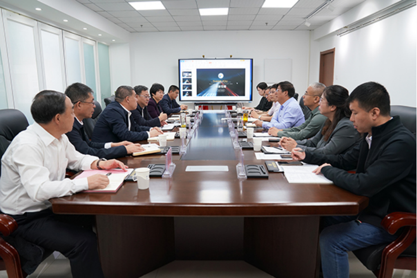 張北縣政府代表團到訪我院