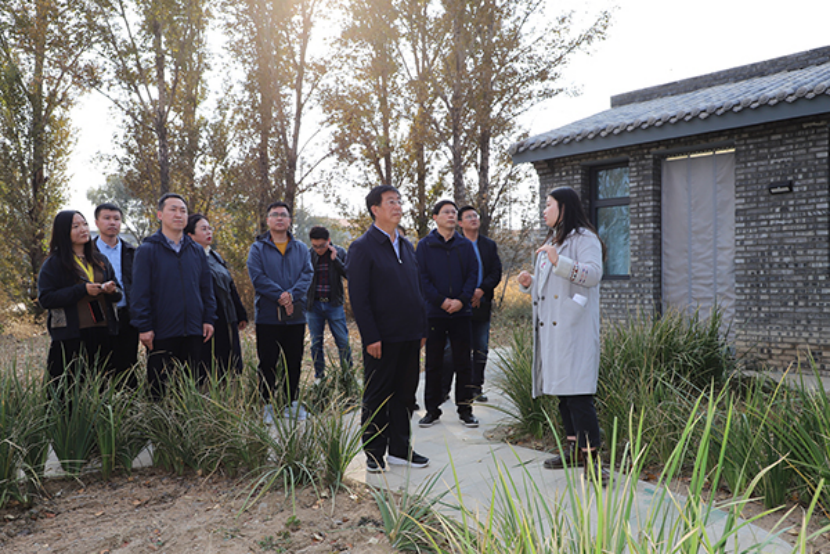 黨委書記馮印濤率隊赴蔚縣考察調研