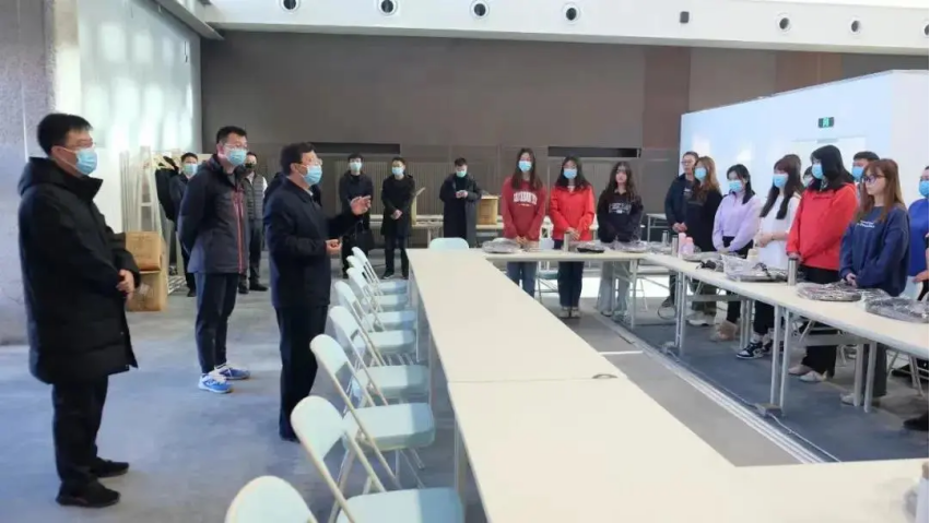 共青團(tuán)河北省委書記侯貴松慰問我院首批冬奧賽會志愿者