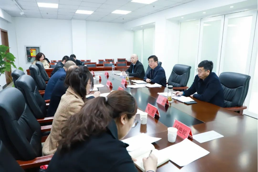 黨委書記馮印濤主持召開2022年度培訓工作推進會議