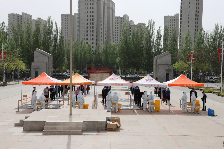 我院開展核酸檢測應急演練