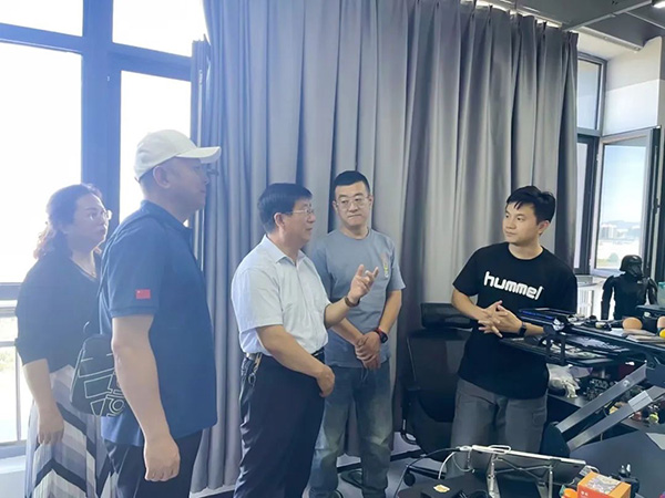 黨委書記馮印濤赴北動漫（河北）網絡科技有限公司考察調研