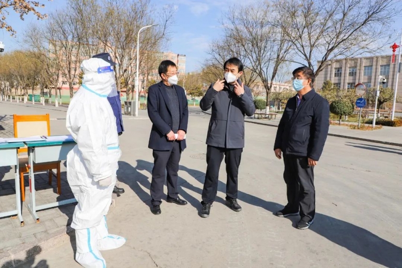 副市長賈宏迅到我院進行督導調研