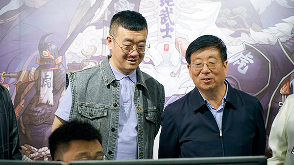 “訪企拓崗”促就業｜黨委書記馮印濤赴北動漫（河北）網絡科技有限公司考察調研