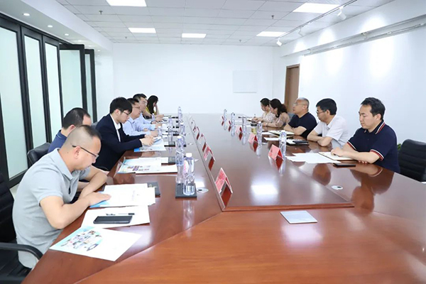 院長王立軍與河北博岳通信技術股份有限公司董事長吳源座談
