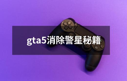 gta5消除警星秘籍-第1张-游戏相关-话依网