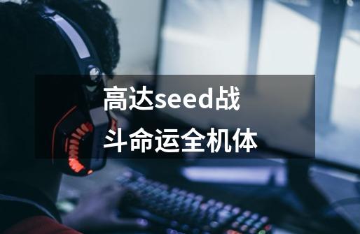 高达seed战斗命运全机体-第1张-游戏相关-话依网