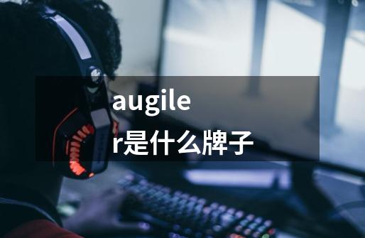 augiler是什么牌子-第1张-游戏相关-话依网