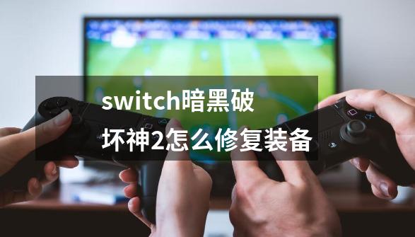 switch暗黑破坏神2怎么修复装备-第1张-游戏相关-话依网