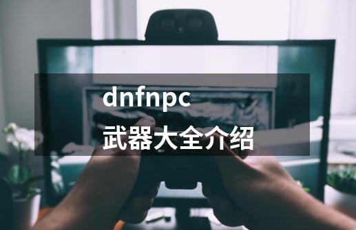 dnfnpc武器大全介绍-第1张-游戏相关-话依网