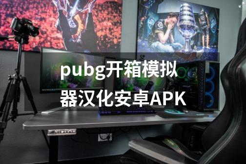 pubg开箱模拟器汉化安卓APK-第1张-游戏相关-话依网