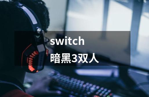 switch暗黑3双人-第1张-游戏相关-话依网