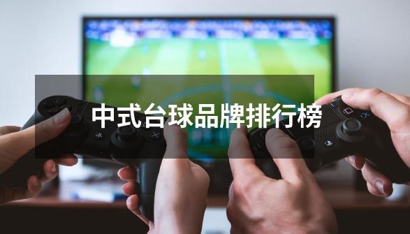 中式台球品牌排行榜-第1张-游戏相关-话依网