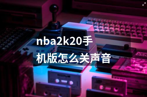 nba2k20手机版怎么关声音-第1张-游戏相关-话依网