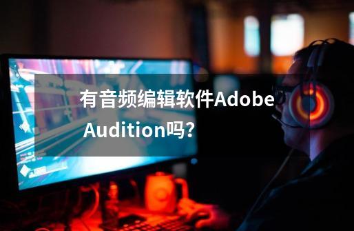 有音频编辑软件Adobe Audition吗？-第1张-游戏相关-话依网