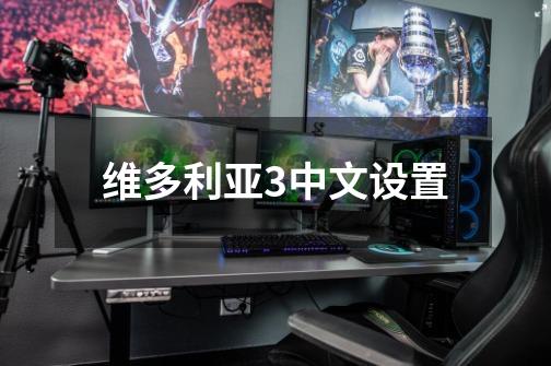 维多利亚3中文设置-第1张-游戏相关-话依网