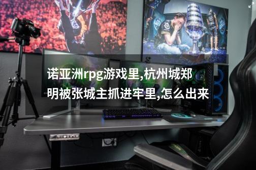 诺亚洲rpg游戏里,杭州城郑明被张城主抓进牢里,怎么出来-第1张-游戏相关-话依网