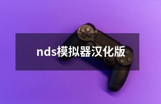 nds模拟器汉化版-第1张-游戏相关-话依网
