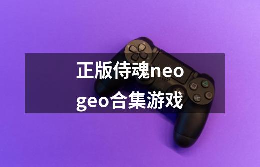 正版侍魂neogeo合集游戏-第1张-游戏相关-话依网